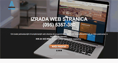 Desktop Screenshot of izrada-weba.com
